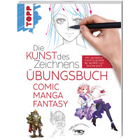 Kunst des Zeichnens – Übungsbuch Comic, Manga, Fantasy | frechverlag