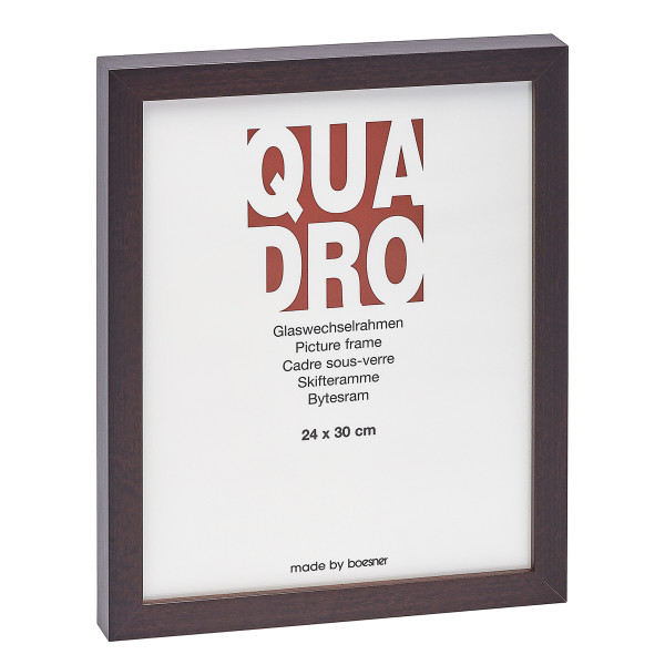boesner Quadro farbig Glaswechselrahmen