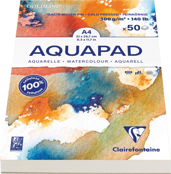 Clairefontaine Goldline Aquapad