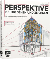 Matthew Brehm: Perspektive richtig sehen und zeichnen. Das Handbuch für jeden Blickwinkel - Mit Workshop auf 32 Panoramaseiten