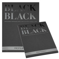 Fabriano Black Black Zeichenpapier | Block