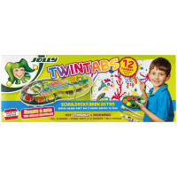 Jolly Twin Tabs Schuldeckfarbkasten 