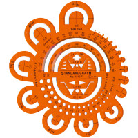 Standardgraph ﻿﻿Abrundungsschablone