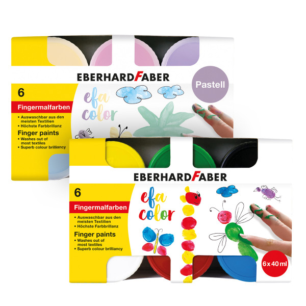 Eberhard Faber Fingermalfarben-Set