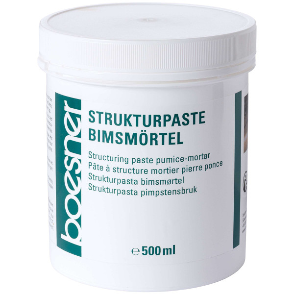 boesner Strukturpaste Bimsmörtel