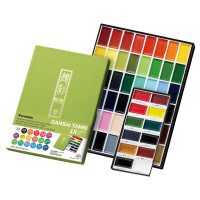 Kuretake Gansai Tambi Aquarellfarben-Set | Standardfarben