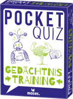 Pocket Quiz Gedächtnistraining (Elke Vogel) | Moses Vlg.
