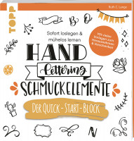 Handlettering Schmuckelemente: Der Quick-Start-Block (Ruth C. Lange) | frechverlag