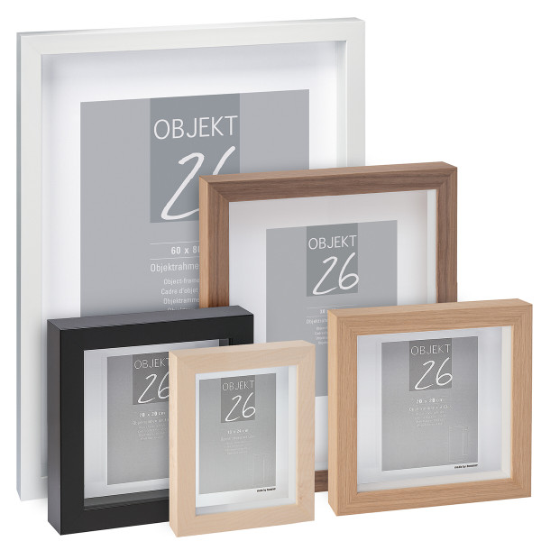 boesner Objekt 26 Objektrahmen mit Glas