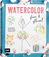 Watercolor fein und floral (Malin Lammers) | EMF Vlg.